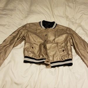 Girls Forever 21 Letterman coat